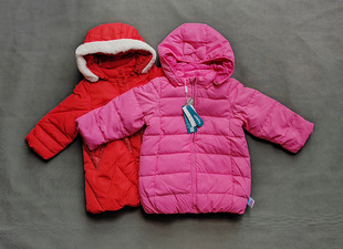 宝贝巴迪童装品牌撤柜正品儿童女童宝宝冬季长款保暖羽绒服外套