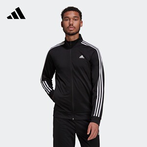 运动立领夹克外套男装adidas阿迪达斯官方轻运动H46099