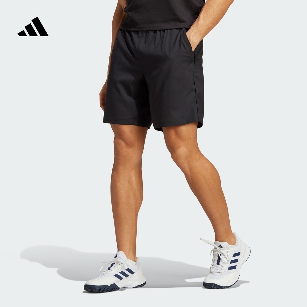 休闲舒适网球运动短裤男装夏季adidas阿迪达斯官方HR8725