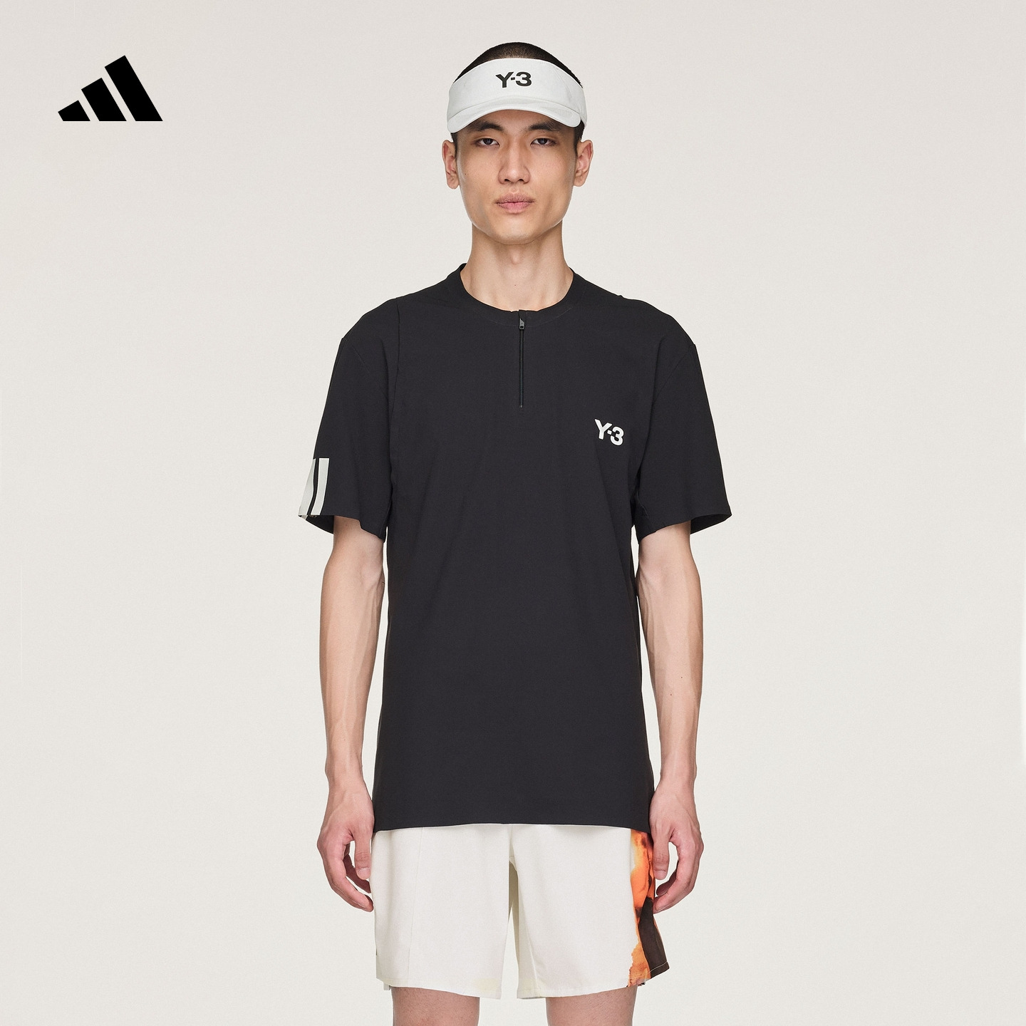 阿迪达斯联名网球运动短袖POLO衫