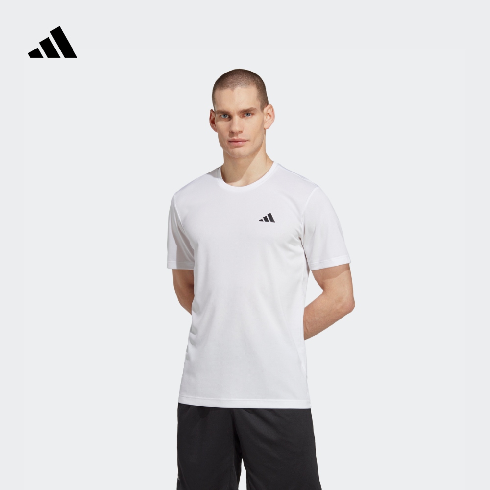 速干网球运动上衣圆领短袖T恤男装夏季adidas阿迪达斯官方HR8727