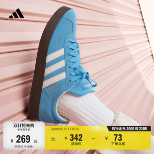 T头鞋 VL COURT CLASSIC复古休闲板鞋德训鞋男女adidas阿迪达斯