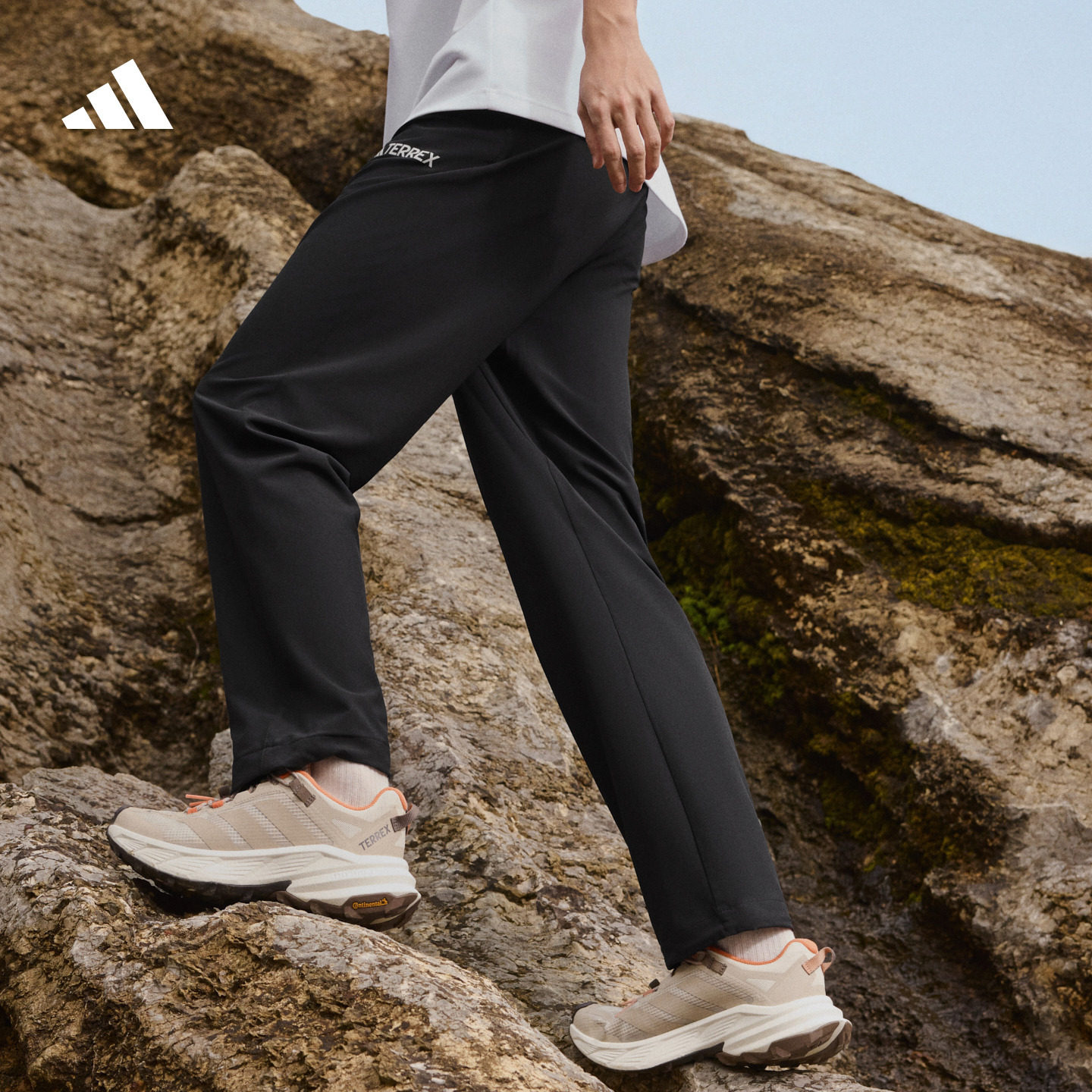 户外拒水徒步登山梭织运动裤男装秋季adidas阿迪达斯官方TERREX