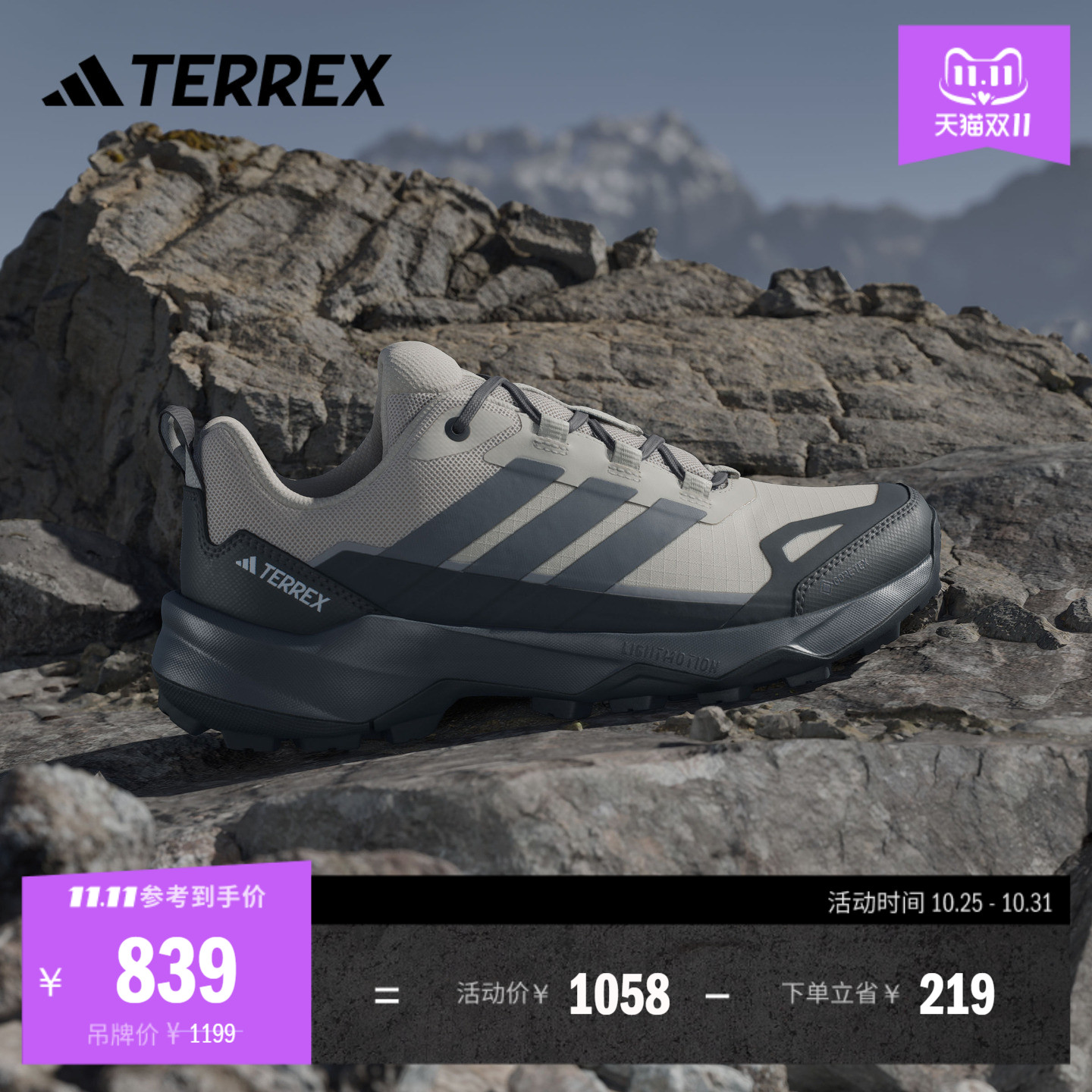 阿迪达斯TERREX女户外徒步鞋