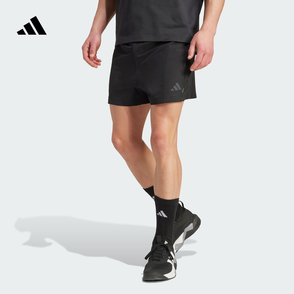 简约运动力量训练健身短裤男装夏季新款adidas阿迪达斯官方JZ6242