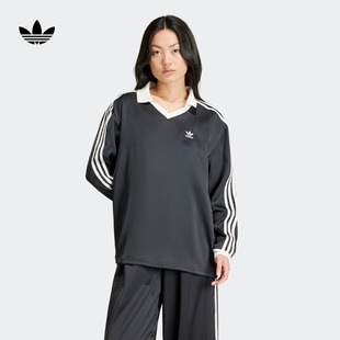 adidas阿迪达斯官方三叶草IR6099 新款 运动长袖 球衣女装 春季