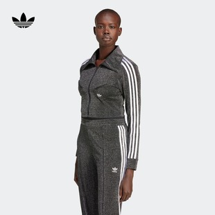 时尚 春季 运动夹克外套女装 修身 adidas阿迪达斯官方三叶草IY3482