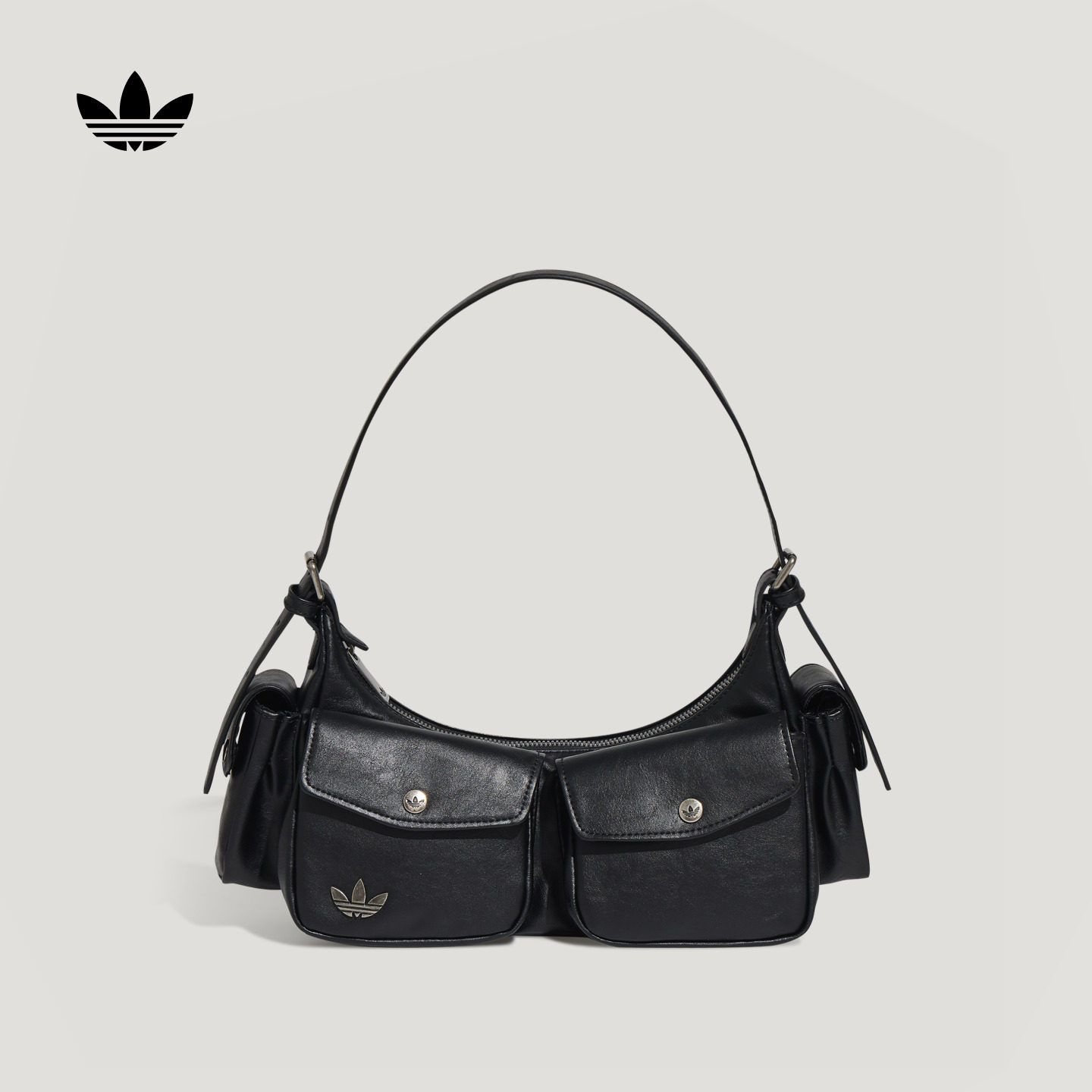 时尚复古风休闲百搭运动斜挎包女子新款adidas阿迪达斯官方三叶草