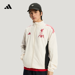 利物浦足球修身 adidas阿迪达斯官方JV6572 立领夹克外套男装