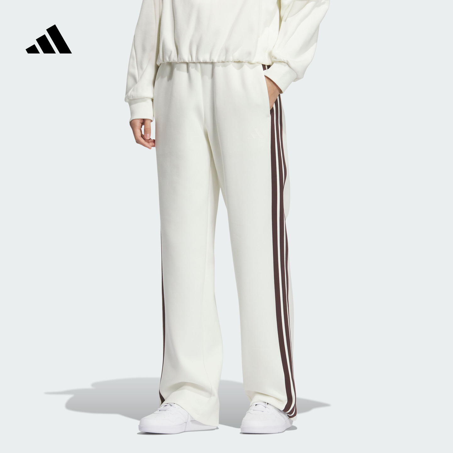阿迪达斯女子运动裤adidas