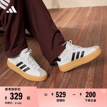 「T头鞋」VL COURT BOLD厚底复古板鞋德训鞋adidas阿迪达斯轻运动