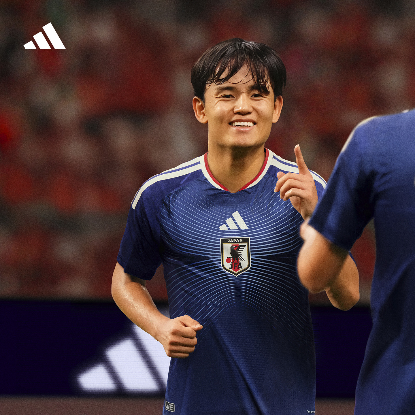 日本国家队世界杯球衣 主场球员版久保建英同款adidas阿迪达斯