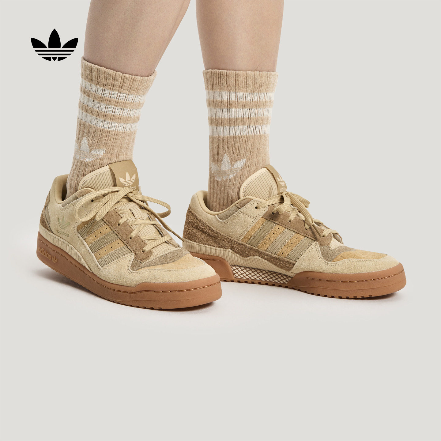 FORUM LOW CL低帮休闲篮球风板鞋男女adidas阿迪达斯官方三叶草