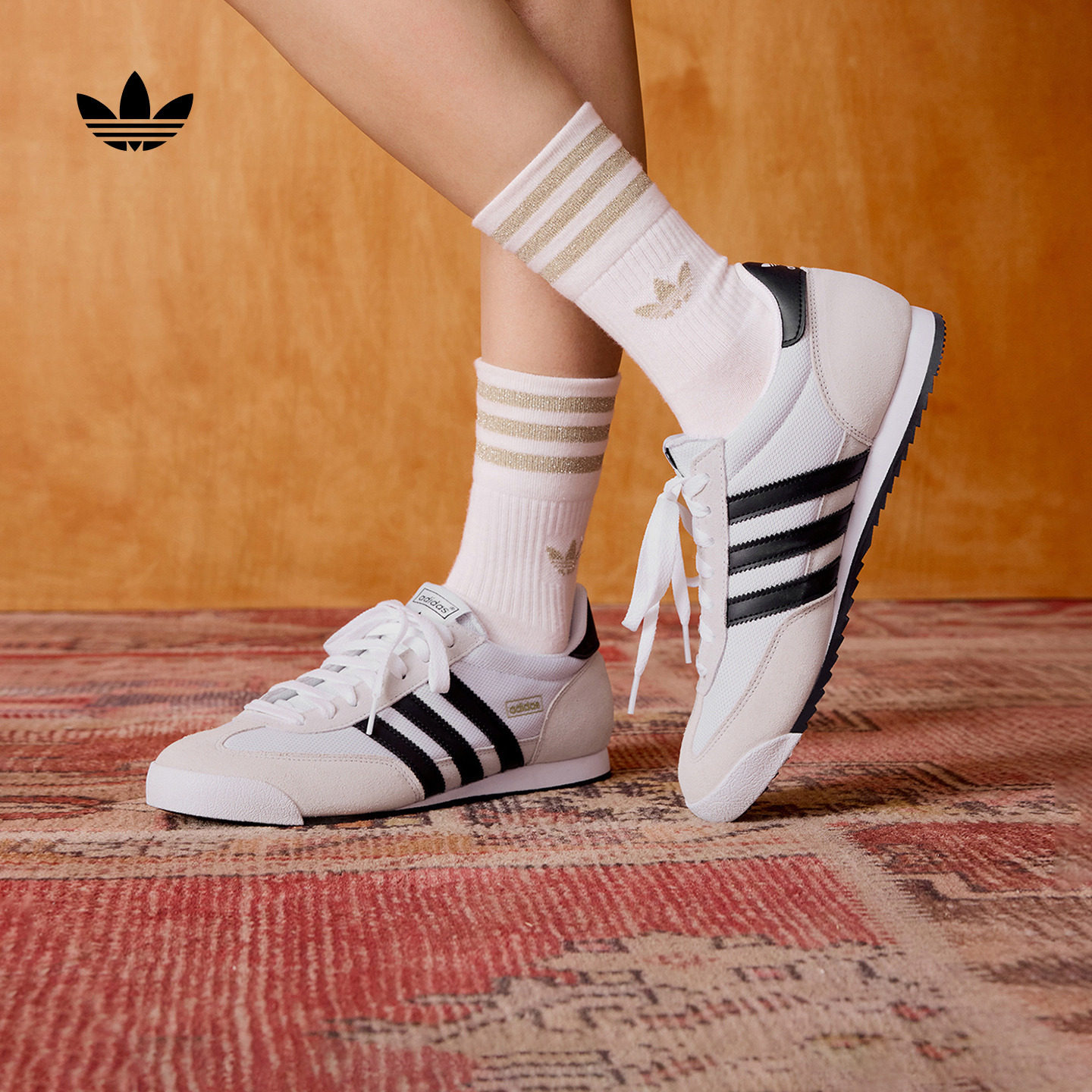 「T头鞋」R71复古经典网面薄底运动鞋男女adidas阿迪达斯三叶草