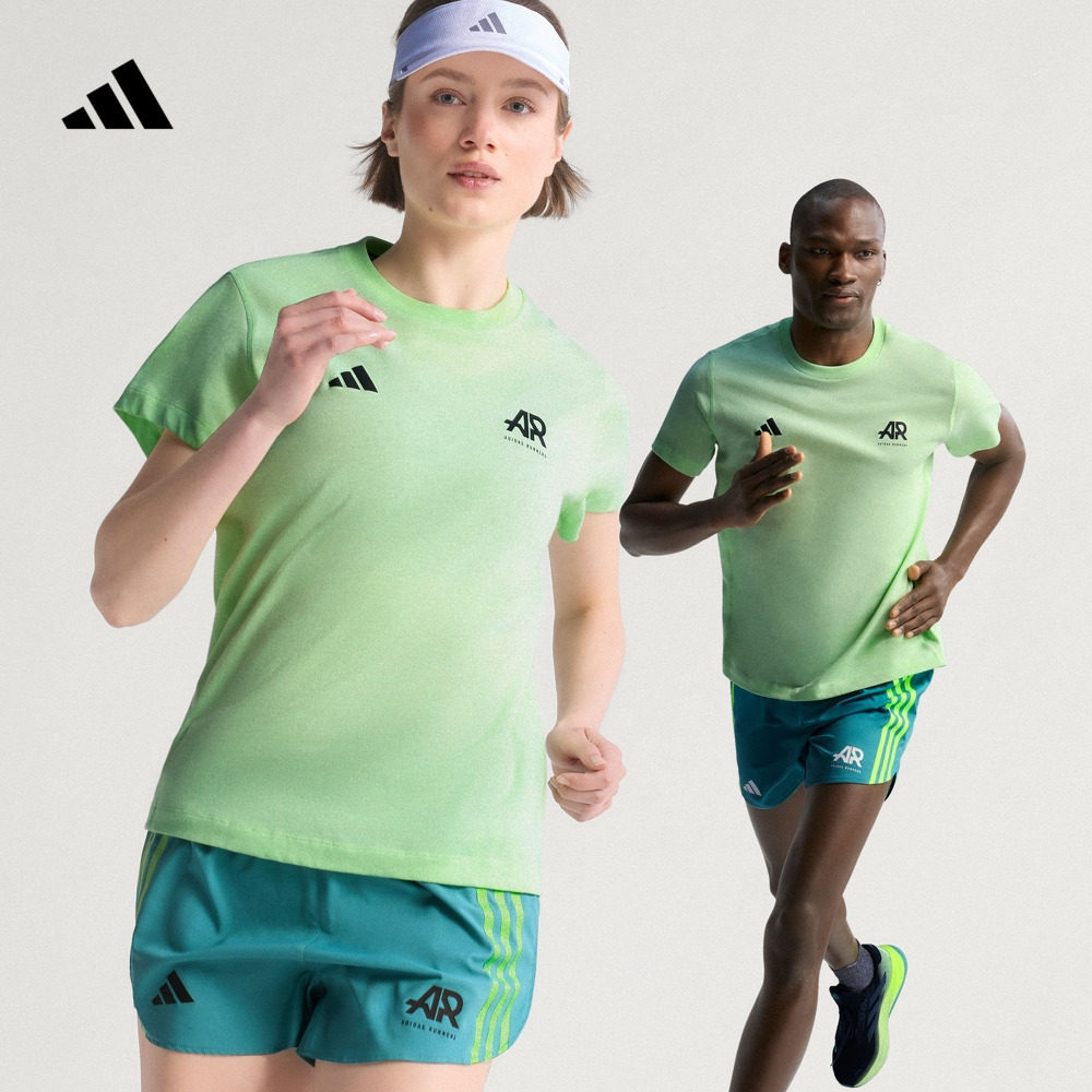 跑步运动圆领短袖T恤男女夏季adidas阿迪达斯官方JN6372,运动服/休闲服装,跑步T恤,淘宝优惠券,粉丝福利购,淘宝优惠卷