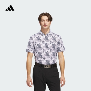 adidas阿迪达斯官方 舒适高尔夫运动上衣翻领短袖 POLO衫 男夏季 新款