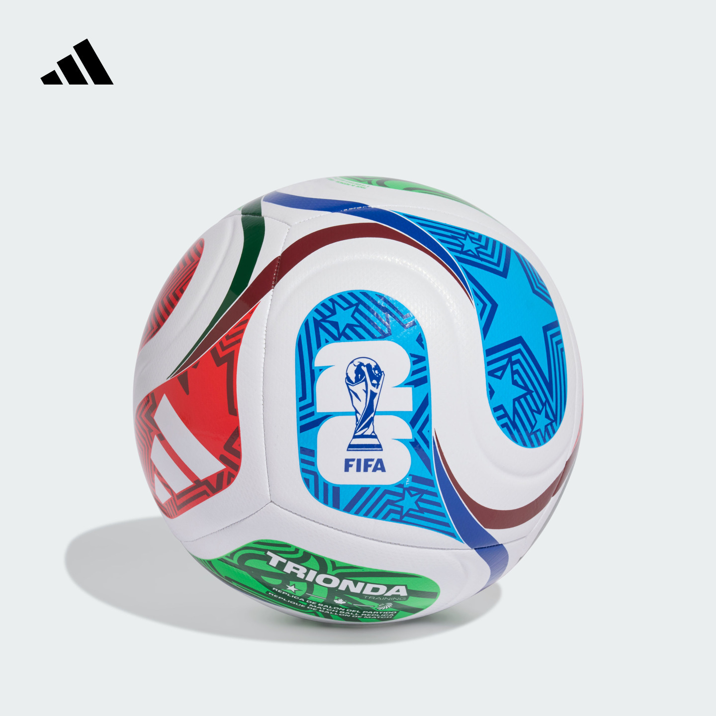 阿迪达斯26年FIFA世界杯训练用球