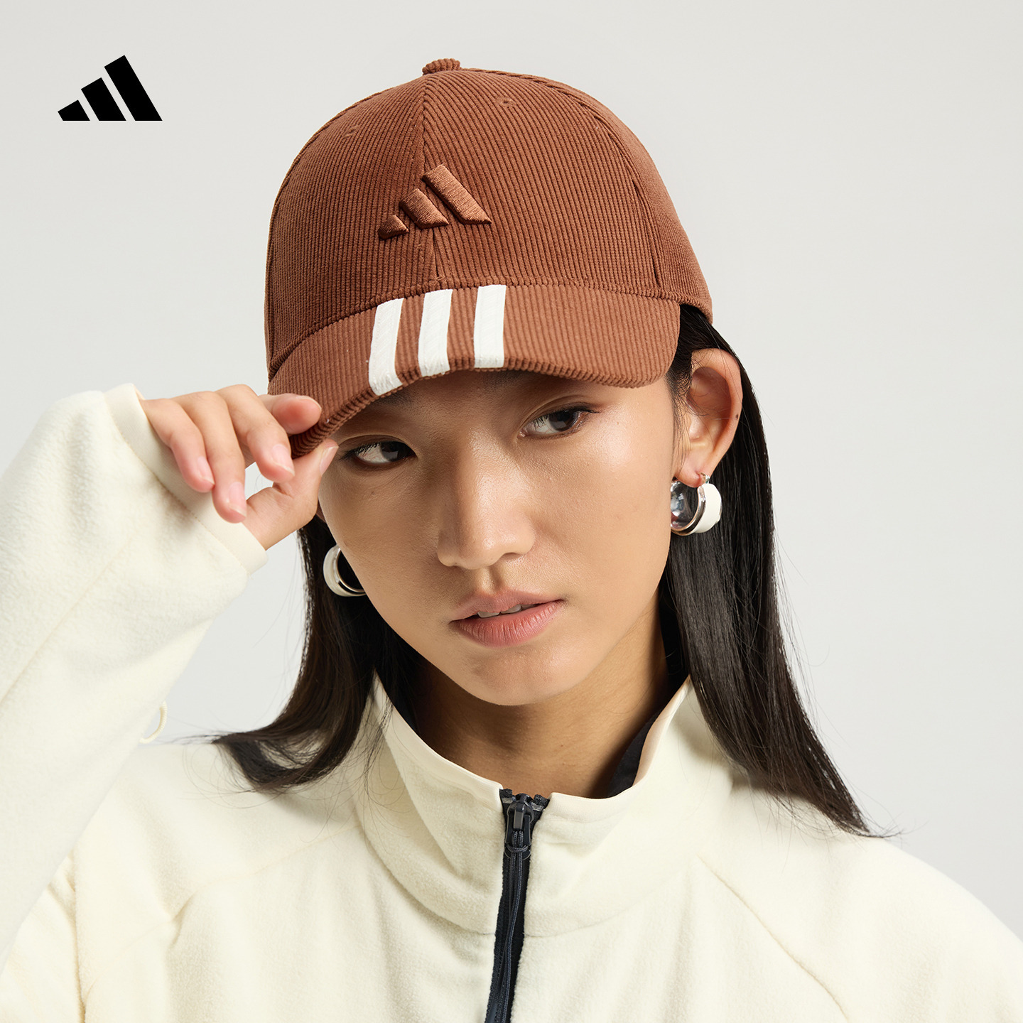 阿迪达斯男女运动帽adidas