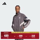 皇马足球休闲文化宽松夹克外套男装 adidas阿迪达斯官方 秋季