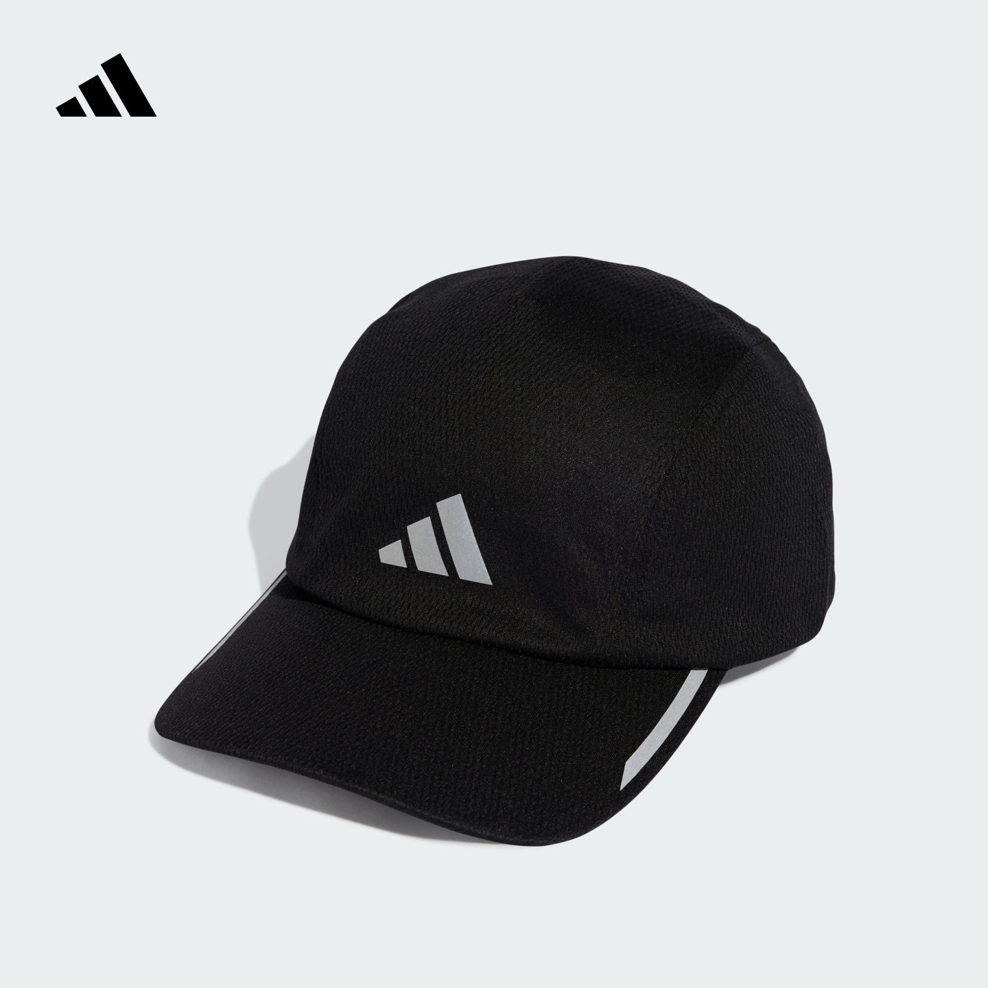 舒适简约魔术贴遮阳跑步运动棒球帽子男女新款adidas阿迪达斯官方