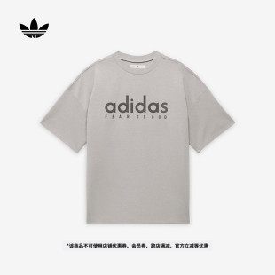 Athletics系列运动短袖 God T恤adidas阿迪达斯三叶草 Fear