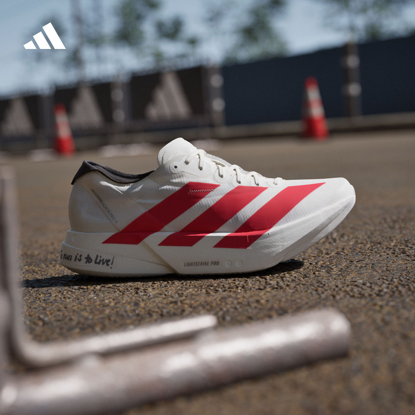 ADIZERO ADIOS PRO 4超轻马拉松专业竞速碳柱跑鞋adidas阿迪达斯
