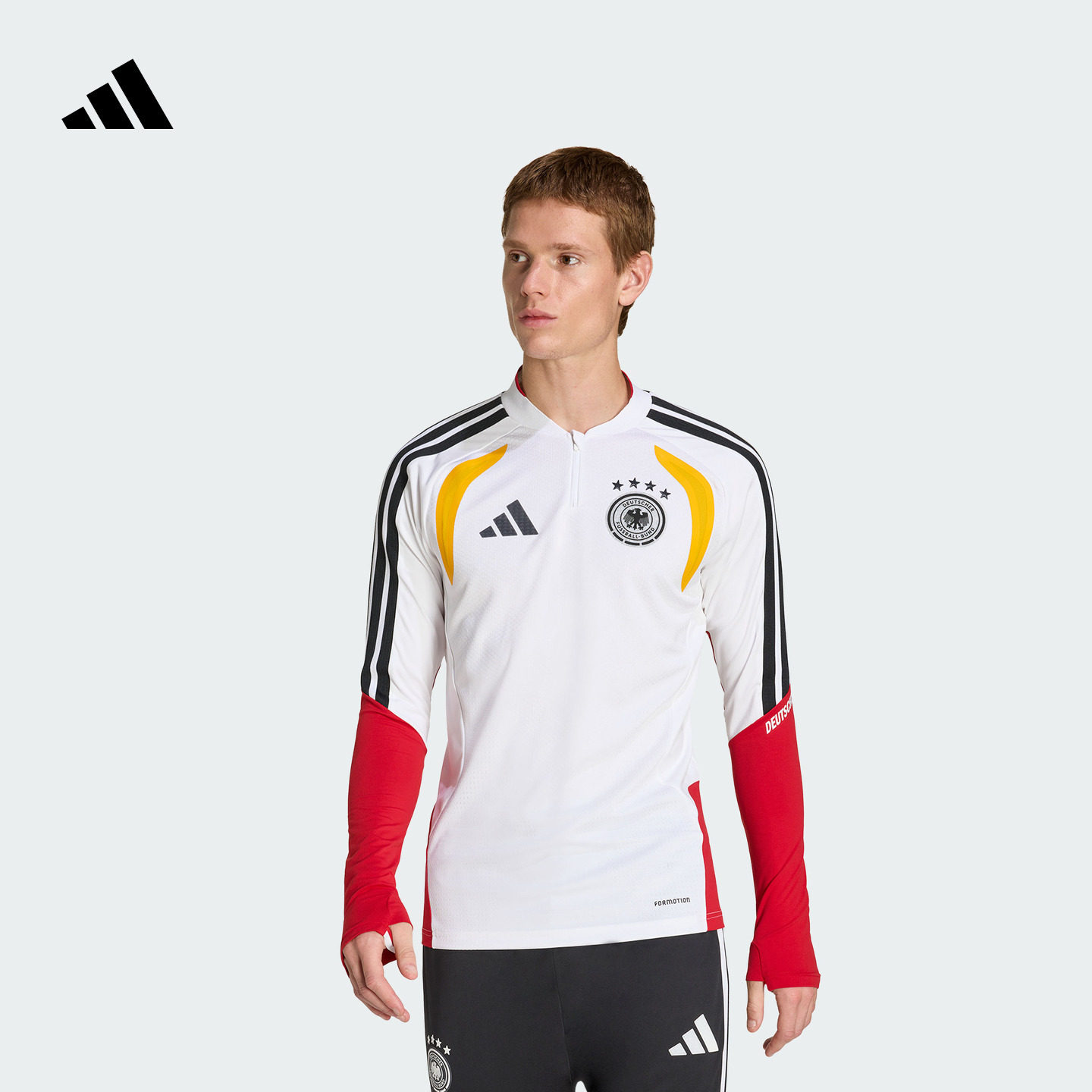 德国队足球训练服男装秋冬新款adidas阿迪达斯官方