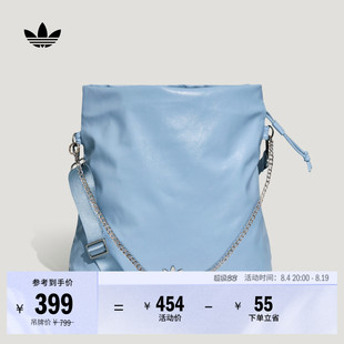 时尚街头风大容量休闲单肩斜挎包男女adidas阿迪达斯三叶草