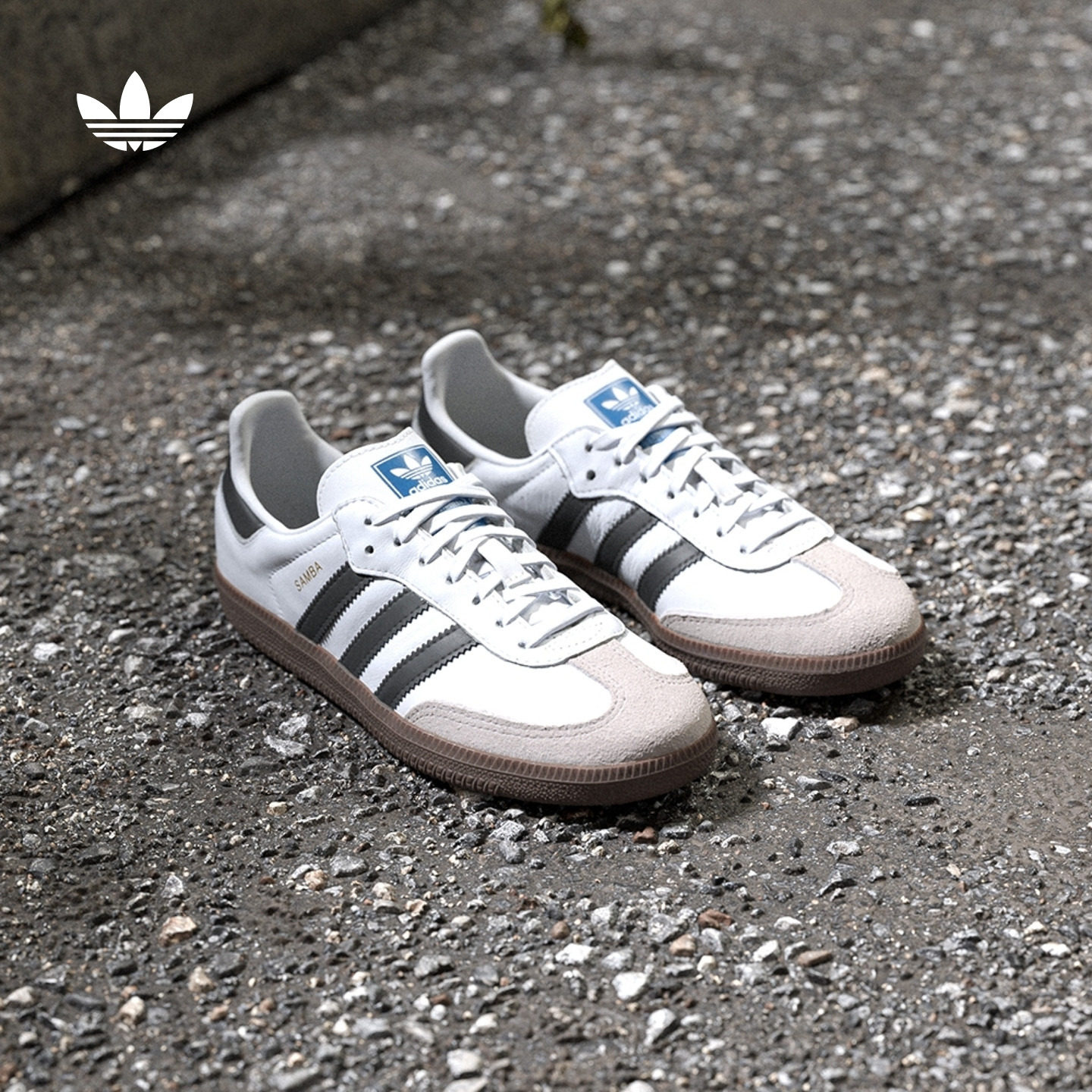 T头鞋 SAMBA OG亲子款板鞋德训鞋婴童小童adidas阿迪达斯三叶草