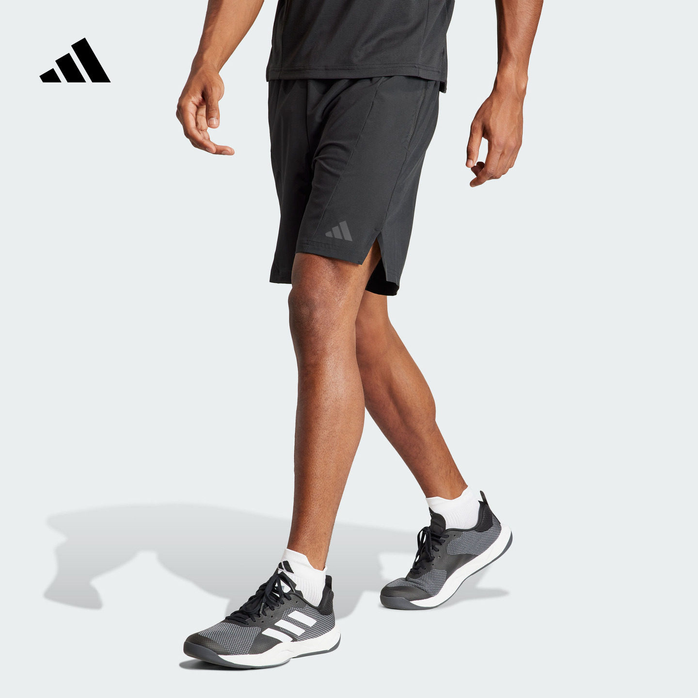 速干简约舒适梭织运动健身短裤男装夏季adidas阿迪达斯官方IK9723