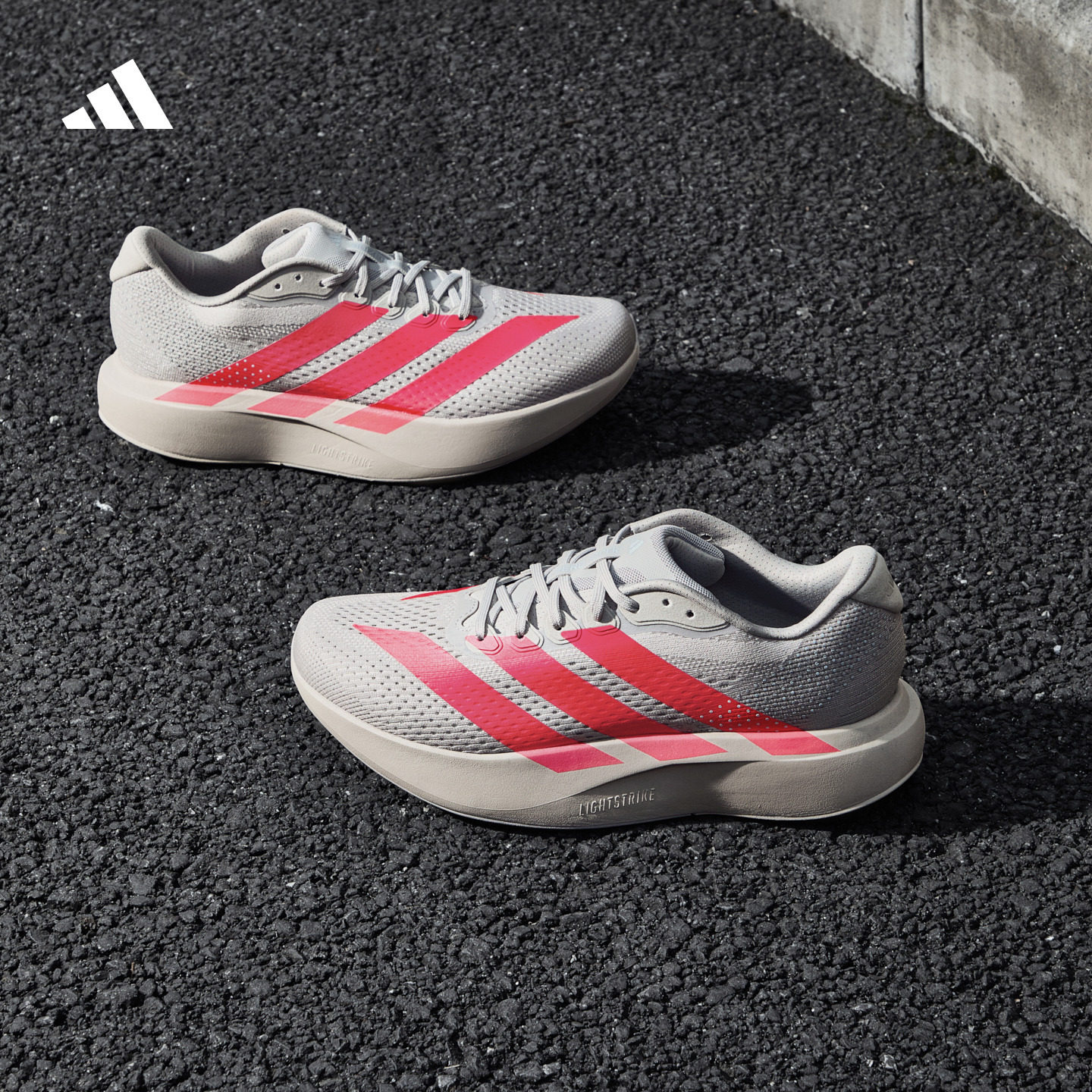 ADIZERO PACER超轻稳定透湿排汗缓震跑步鞋男女adidas阿迪达斯