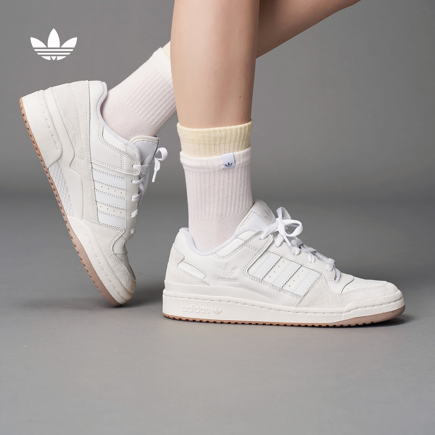阿迪达斯三叶草FORUM男女板鞋