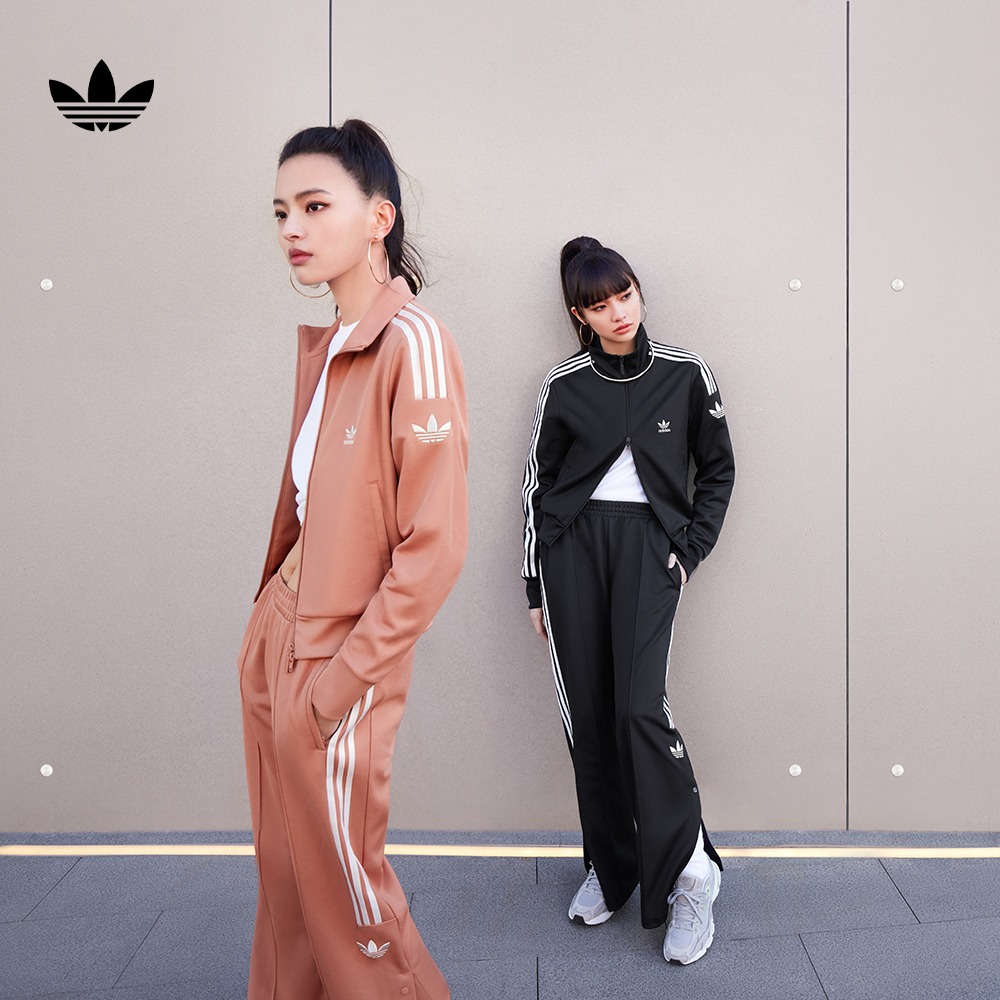 复古风经典舒适运动服女装春季新款adidas阿迪达斯官方三叶草