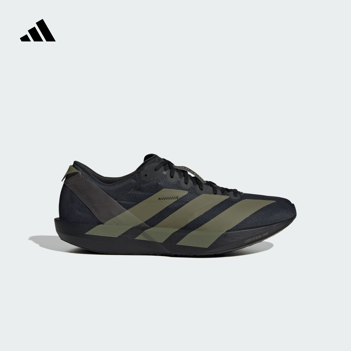 阿迪达斯男全速争胜薄底竞速跑鞋