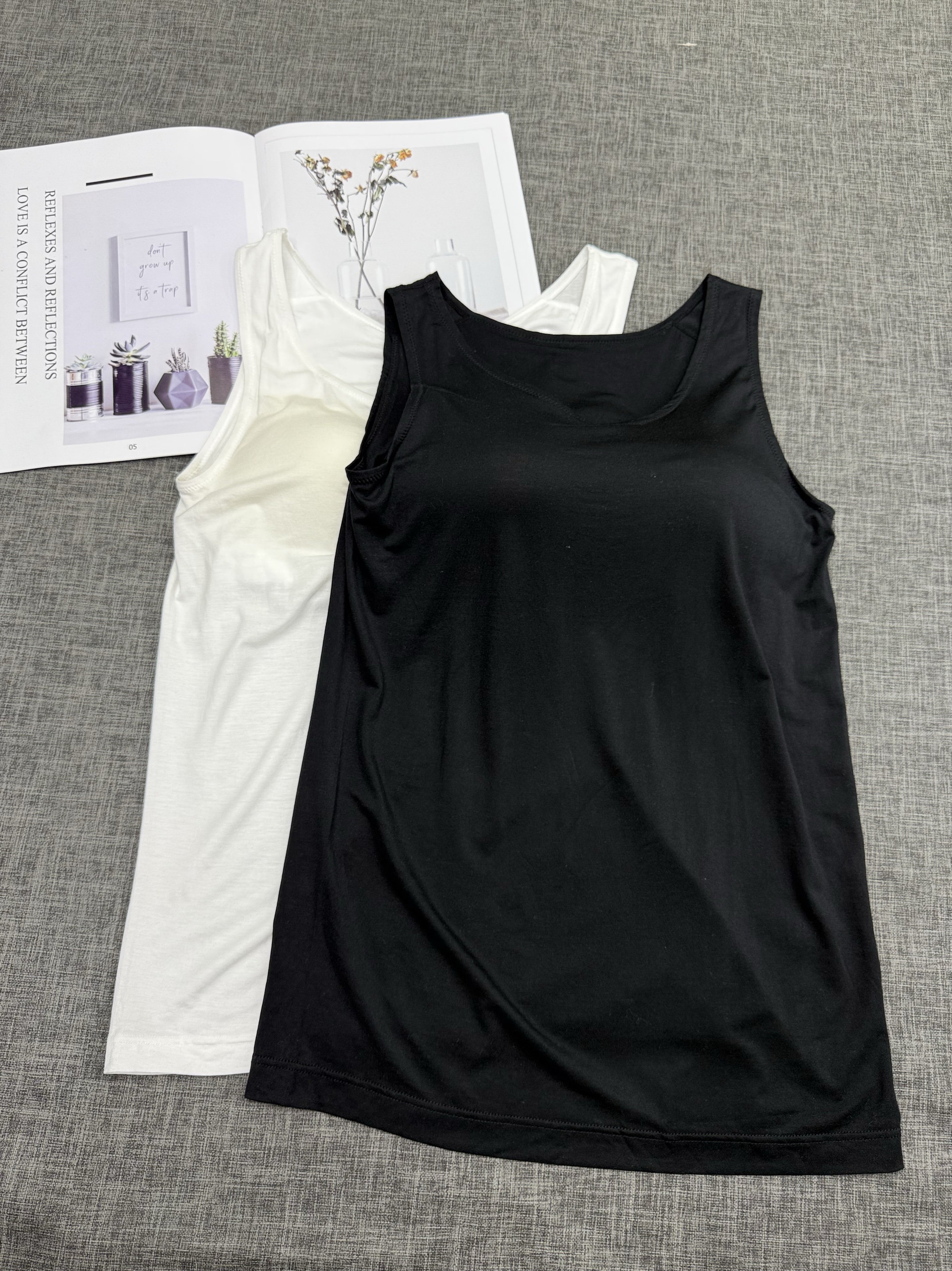 5印 女式 莱赛尔 带罩杯背心 可外穿 胸垫一体式,女装/女士精品,背心吊带,淘宝优惠券,粉丝福利购,淘宝优惠卷