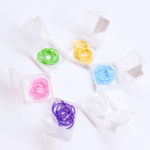 塑料活页扣活页夹活页本打孔器环扣圈固定夹活页圈随意圈装订环扣