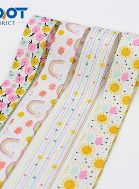 25mm双面卡通手工DIY口罩带钥匙挂绳织带手机绳水壶带L-20905-942