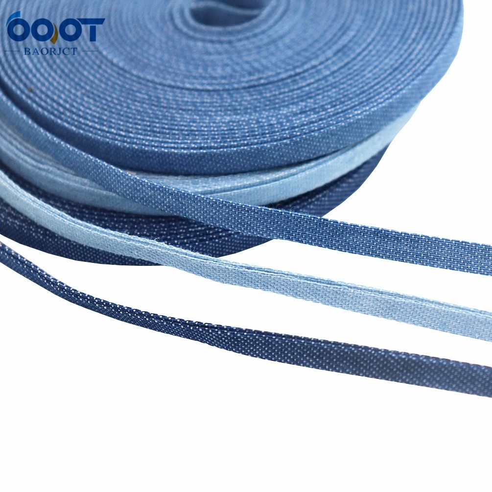 6mm牛仔复古蓝手工DIY装饰服装辅料礼品包装优质滚边带时尚百搭