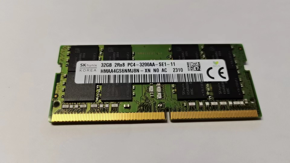 Skhynix现代海力士DDR4 3200 32G笔记本电脑内存条