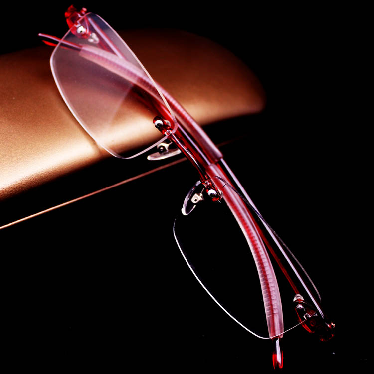 特价超轻塑胶无框近视眼镜架眼镜框果冻眼镜架眼睛架眼睛框 超轻