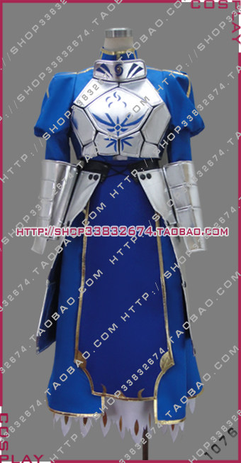 1076 cosplay服装 fate/zero saber 亚瑟王