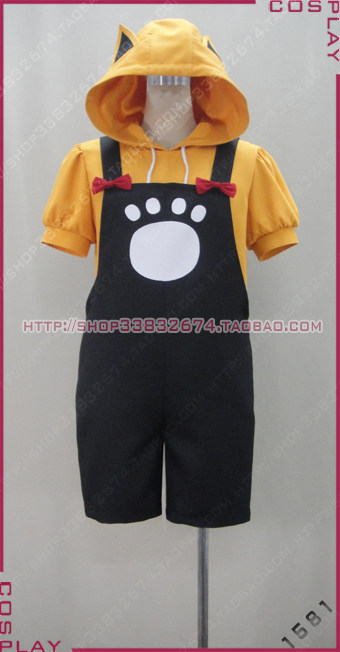 1581 cosplay服装 镜音双子LEN 新品