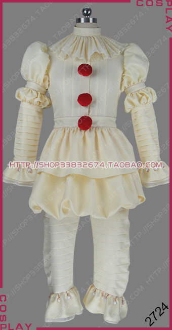 2724 cosplay服装 小丑回魂 佩尼怀斯 万圣节鬼怪装 新品