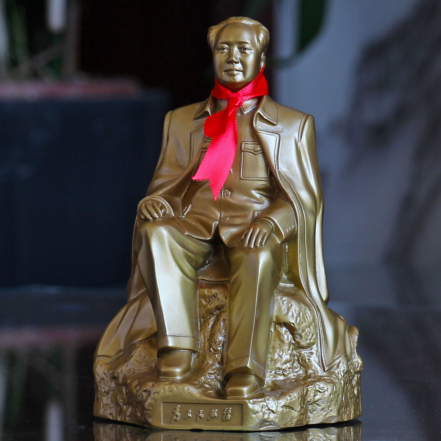 毛泽东青年像毛主席铜像纯铜摆件家居办公室商务礼品桌面摆件,家居饰品,桌面摆件,淘宝优惠券,粉丝福利购,淘宝优惠卷