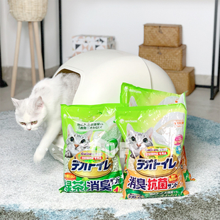 包邮 贝多芬宠物 佳乐滋日本进口沸石猫砂4L大颗粒除臭猫沙