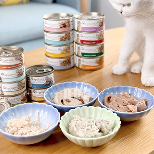 贝多芬宠物/英国Applaws爱普士 天然猫罐海鱼156g进口猫罐头湿粮