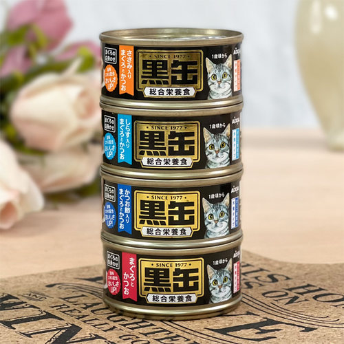 贝多芬宠物/日本AIXIA爱喜雅黑罐猫罐头营养湿粮组合拼箱