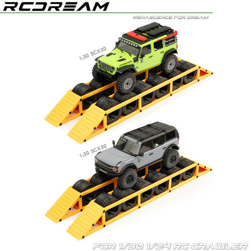 SCX30桌面仿真越野场景设置道具