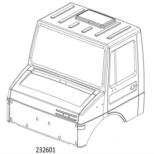 攀爬车NT4乌尼莫克透明车头车壳