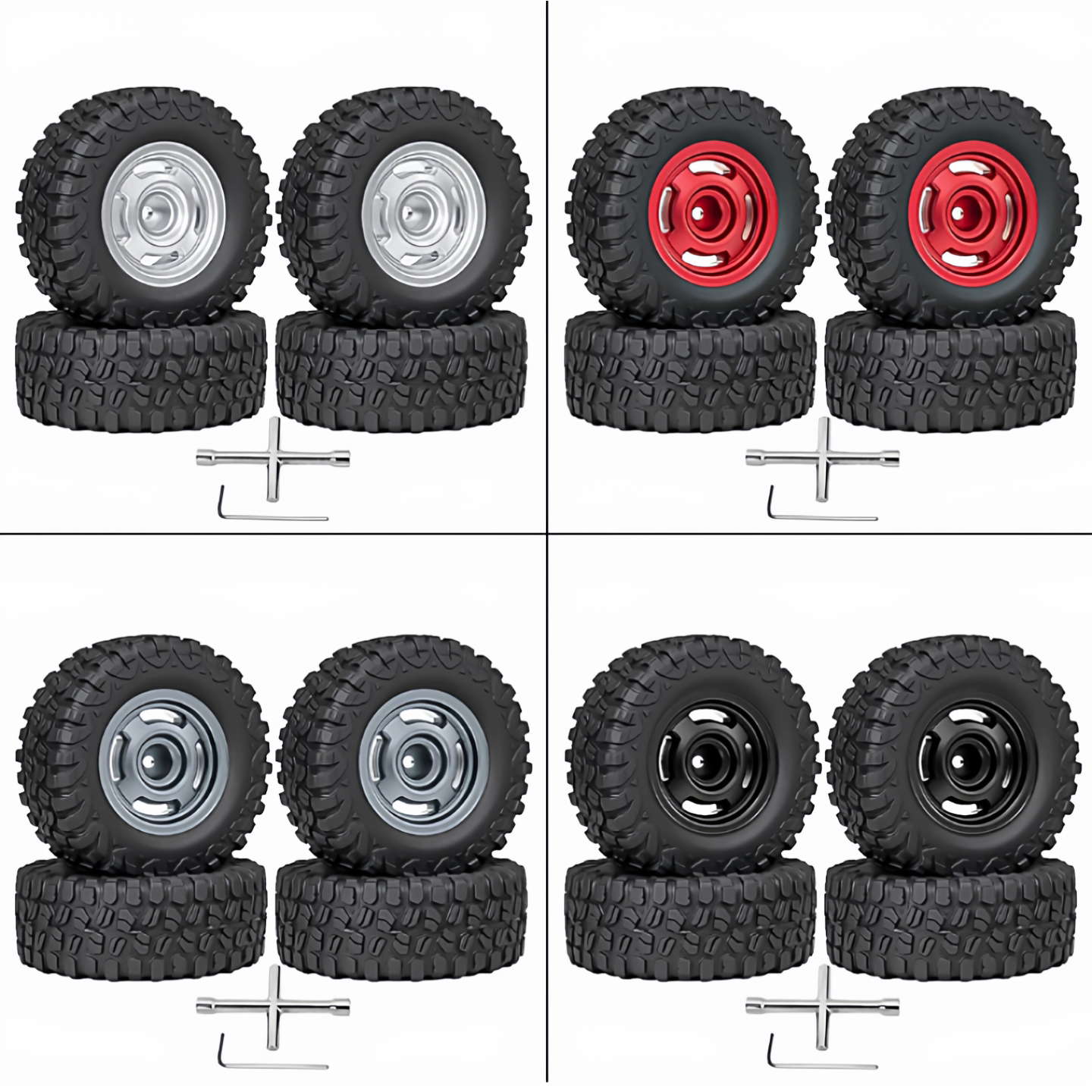 TRX4MT1.45寸复古轮胎轮毂